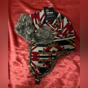 New With Tags Swiss+Tech Trapper Hat OSFM
